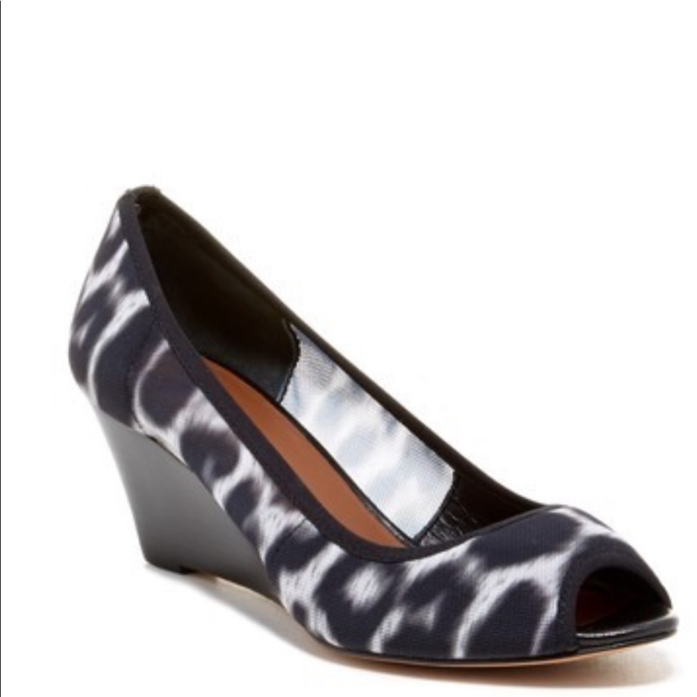 Donald J Pliner Molly Peep Toe Wedge Pump